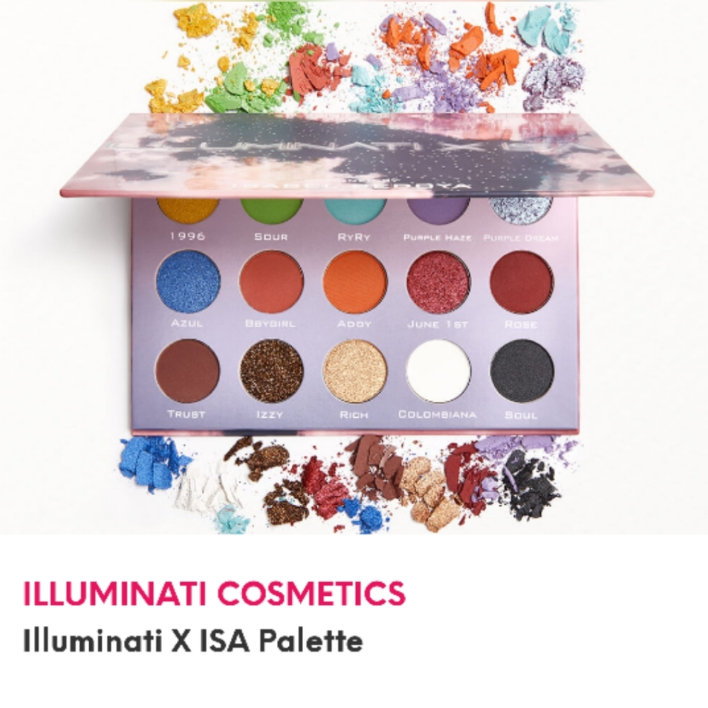 ILLUMINATI COSMETICSIlluminati X ISA Palette - Picture 2 of 9